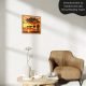 Elephant herd at sunset paint by numbers kit