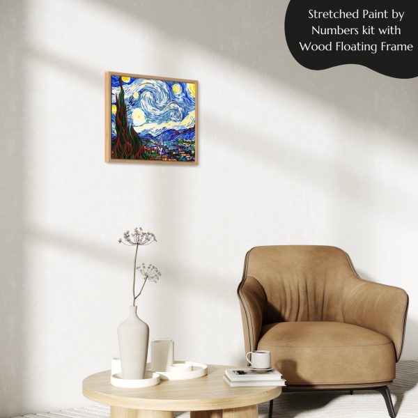 IMG_1933 Starry Night by Van Gogh paint by numbers kit