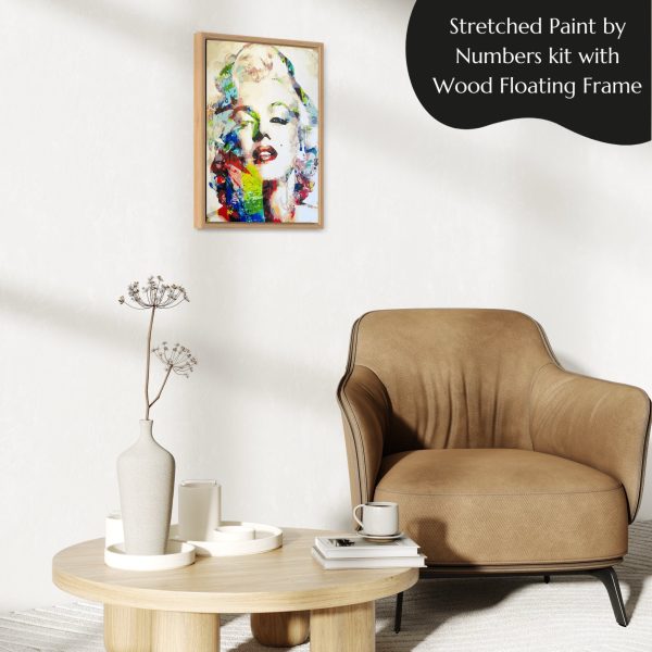 Marilyn Monroe paint by numbers kit