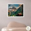 PBNAU - WHITE FRAME (Cabin by Dolomites)