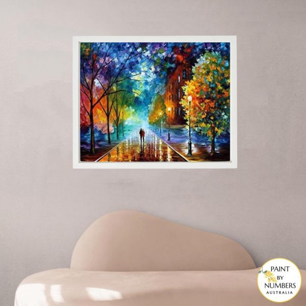 PBNAU - WHITE FRAME (Cold Freshness by Afremov)
