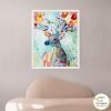 PBNAU - WHITE FRAME (Colourful Female Deer)