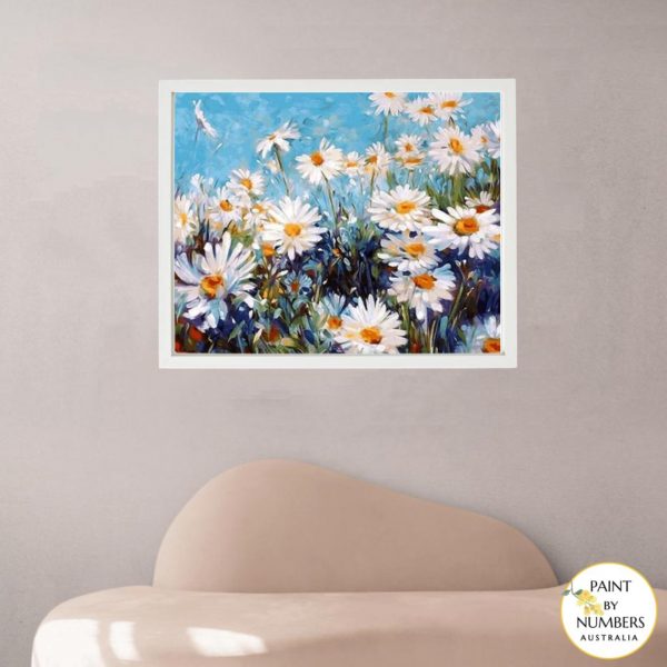 PBNAU - WHITE FRAME (Daisy)
