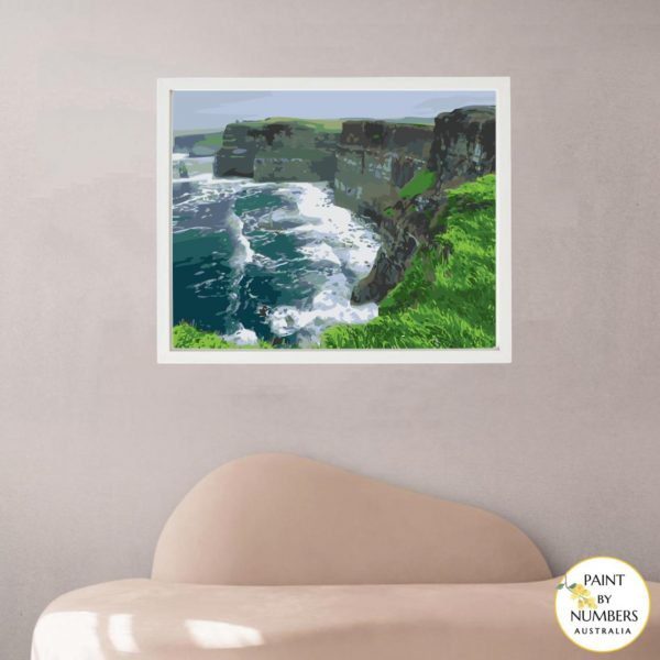 PBNAU - WHITE FRAME (Moher in Ireland)