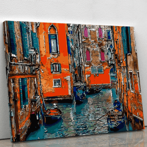 Colourful Canals in Venice