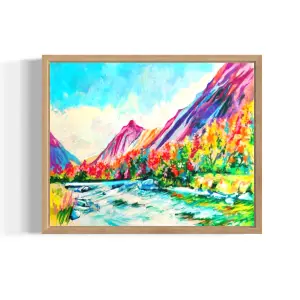 Colourful Mountains