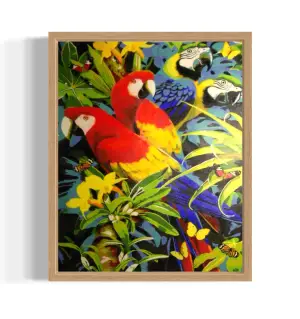 Tropical Parrots