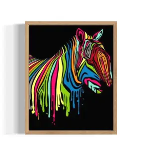 Abstract Zebra