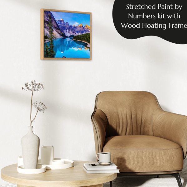 Banff Park in Canada paint by numbers kit