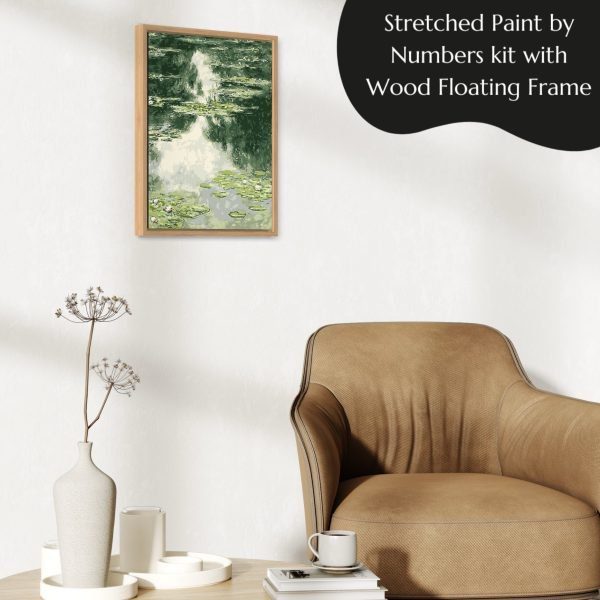Water Lilies by Monet paint by numbers kit