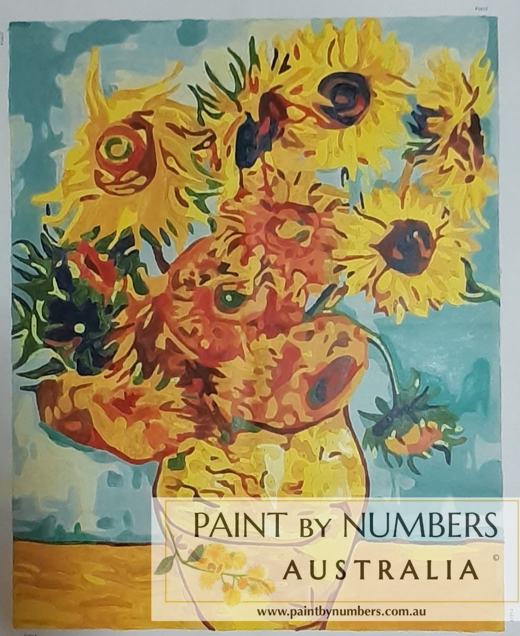 Sunflowers by Vincent van Gogh 1889 - Paint By Numbers Australia