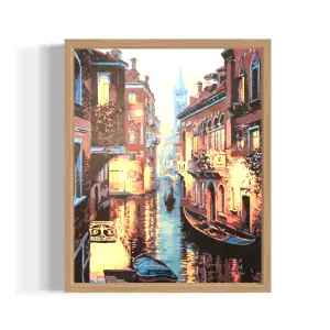 City built on water