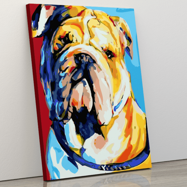 Bulldog Paint By Numbers