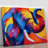 Abstract Elephant Elephant paint by numbers