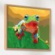 Australian Tree Frog paint by numbers kit