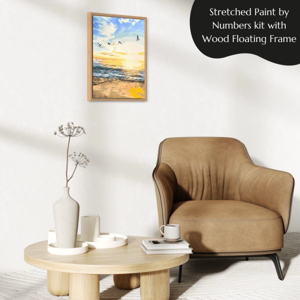 Gentle Morning Breeze paint by numbers kit