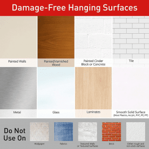 Picture Hanging Strips – 2 pairs