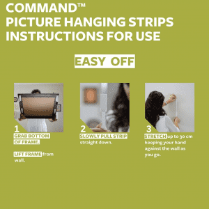 Picture Hanging Strips – 2 pairs