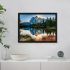 Snowy Mountain Reflection Paint By Numbers