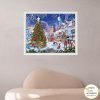 PBNAU - WHITE FRAME (Christmas Village)