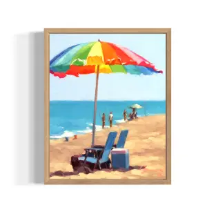Umbrella by the Beach