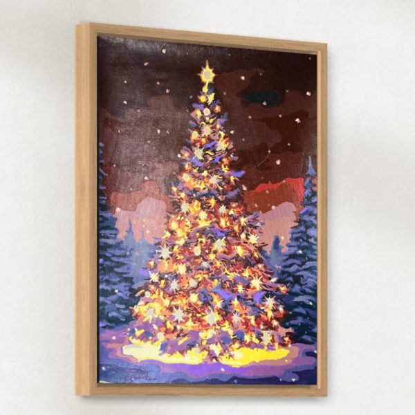 IMG_1955 Christmas Tree paint by numbers kit