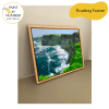 wooden floating frame for canvas