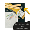 paint by numbers australia - wooden frame rolled canvas