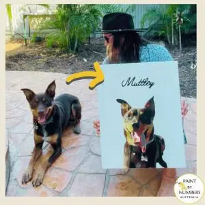 Paint My Pet - Custom Pet Portrait Paint by Numbers Kit
