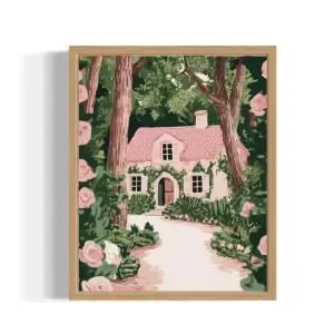 Driveway to the Pink Cottage