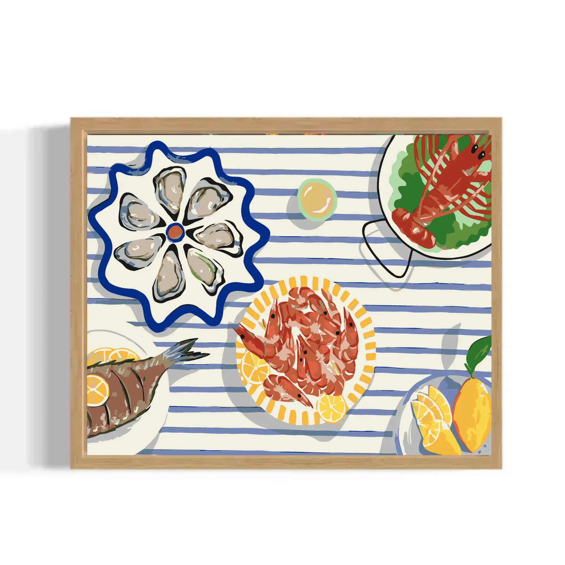 Seafood Platter by Sophie Wright