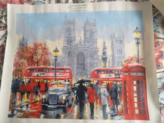 Rainy London Landscape